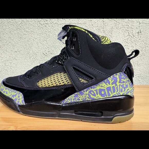 Size 10 - Jordan Spizike Citron 2008 Pure Purple 315371-031‎ - Picture 6 of 11